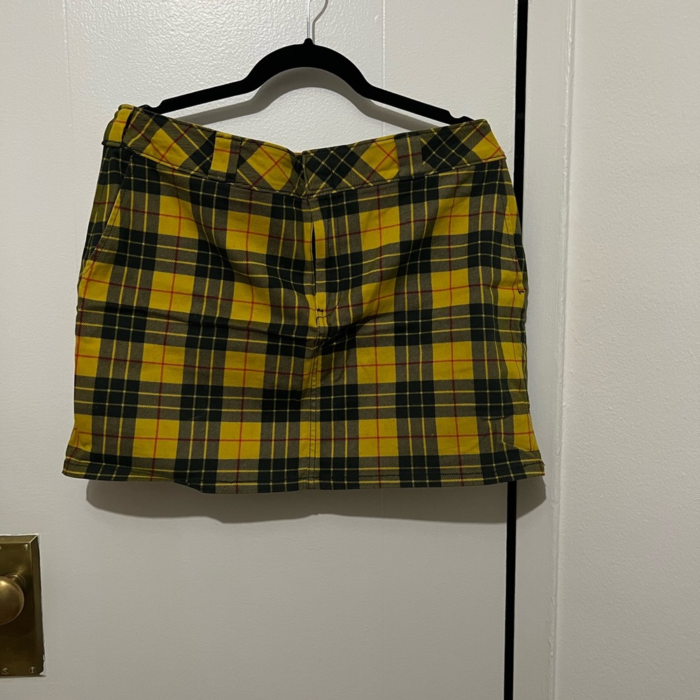 Dickies plaid skirt